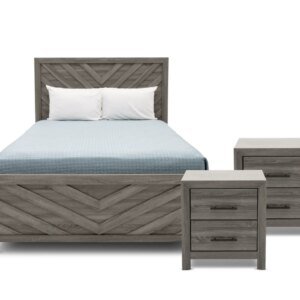 Chevron 3 Pc. Queen Bedroom Set