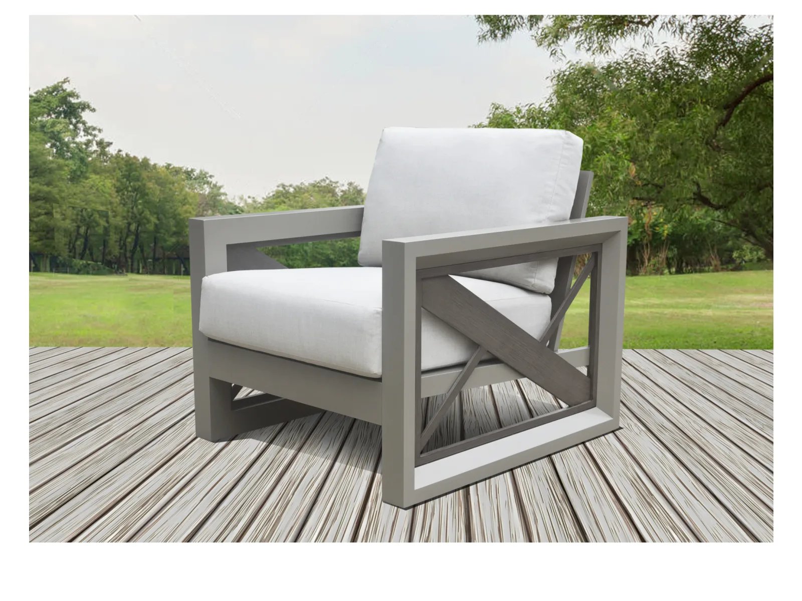 Dundon Patio Arm Chair - Image 4