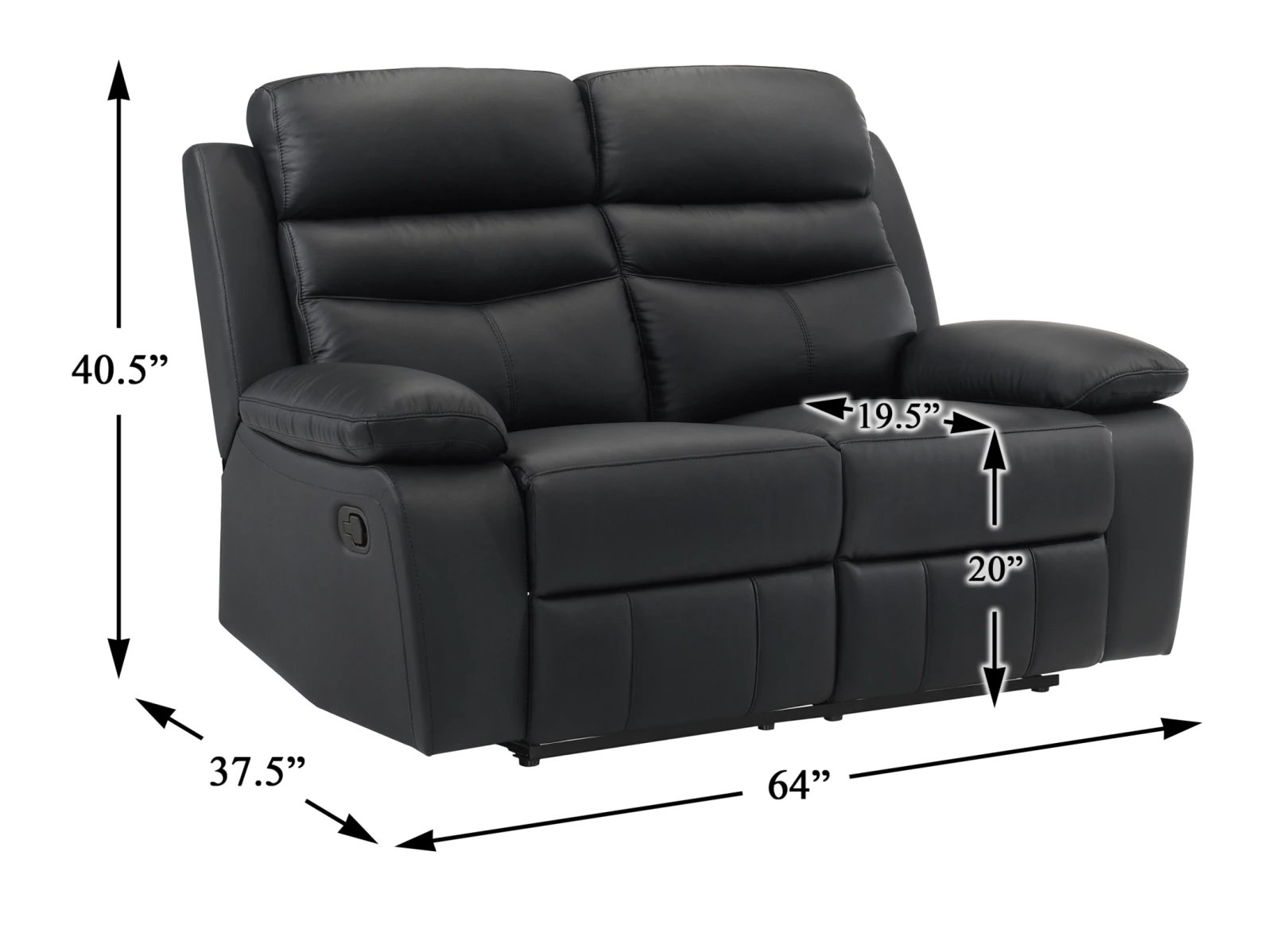 Davidson Reclining Loveseat - Image 5