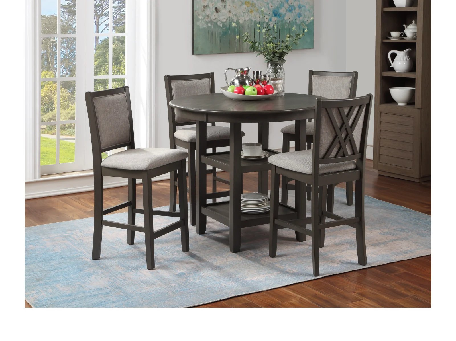 Amory 5 Pc. Round Counter Height Dining Set - Image 12