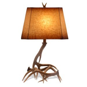 Sculpted Horn Table Lamp