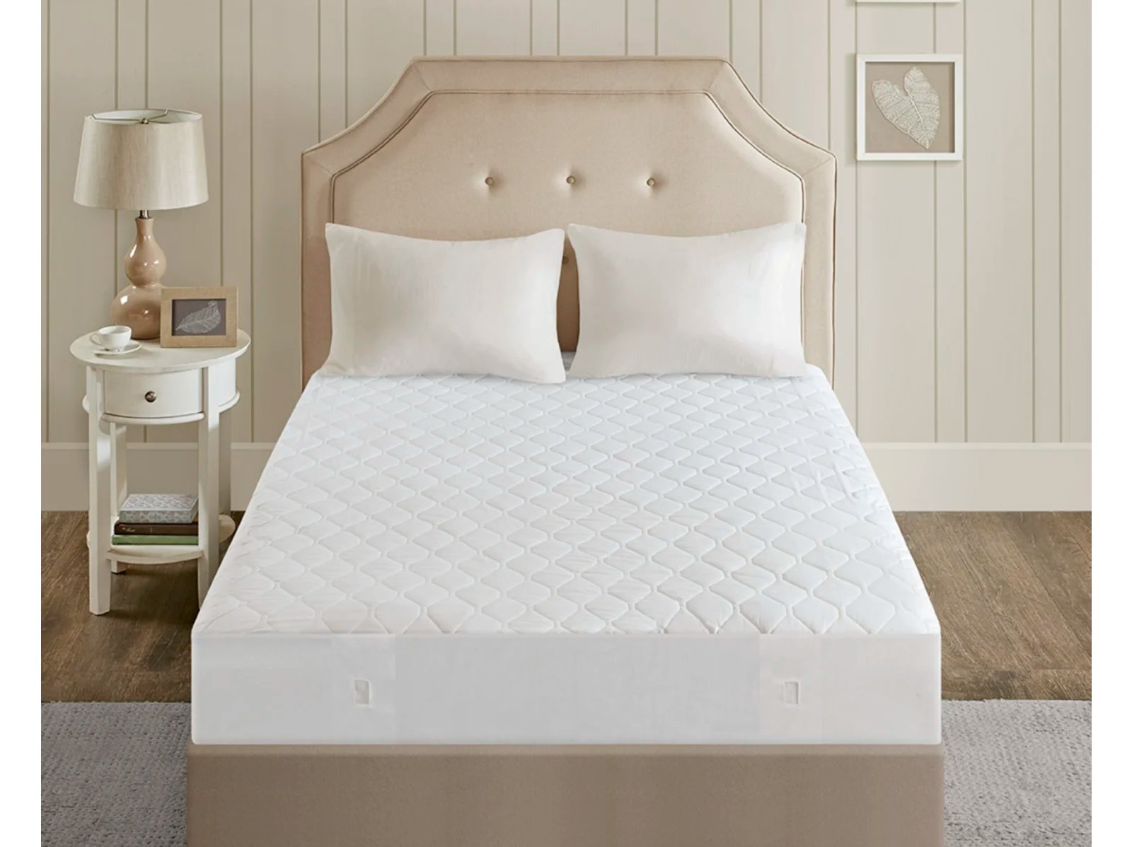 Cotton Blend Heated Mattress Pad - Image 2
