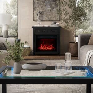 Upland 32" Electric Fireplace TV Stand