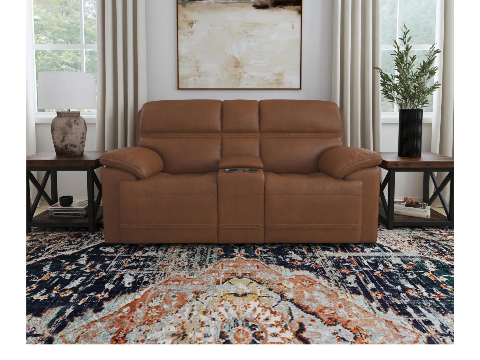 Jackson Power Reclining Console Loveseat - Image 21