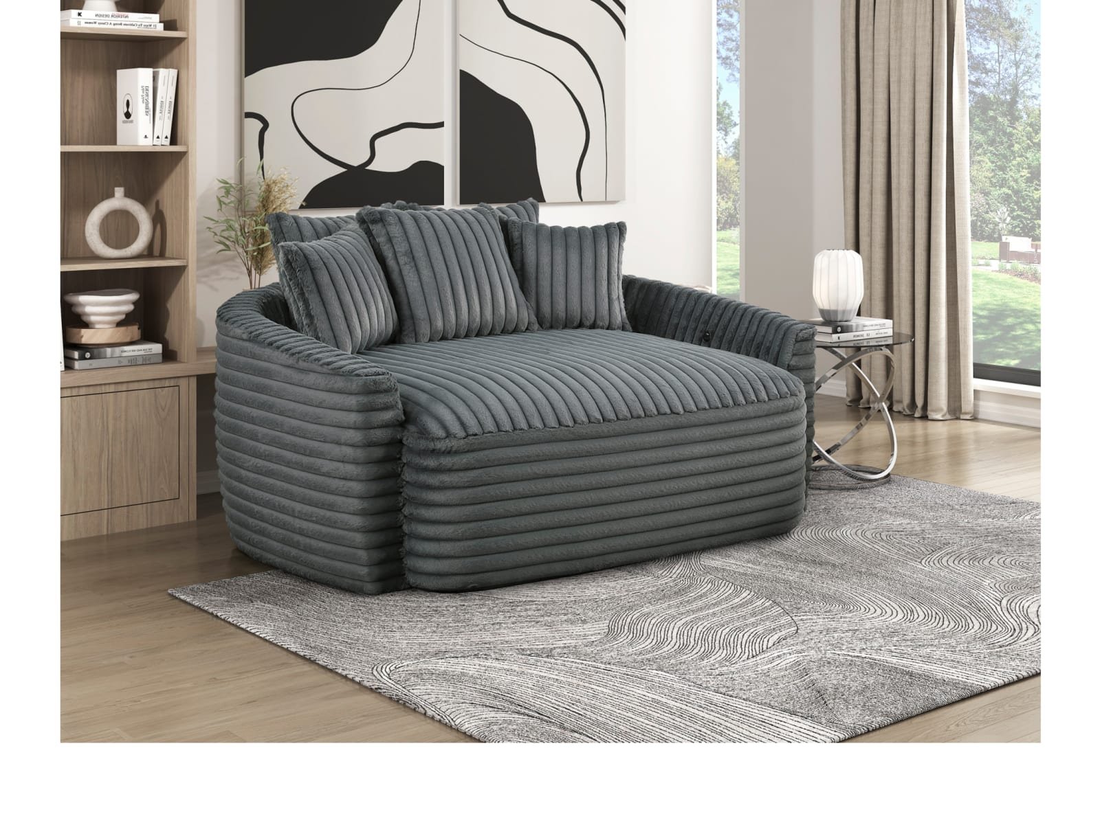 Fellton Oversized Chaise Lounge - Image 16