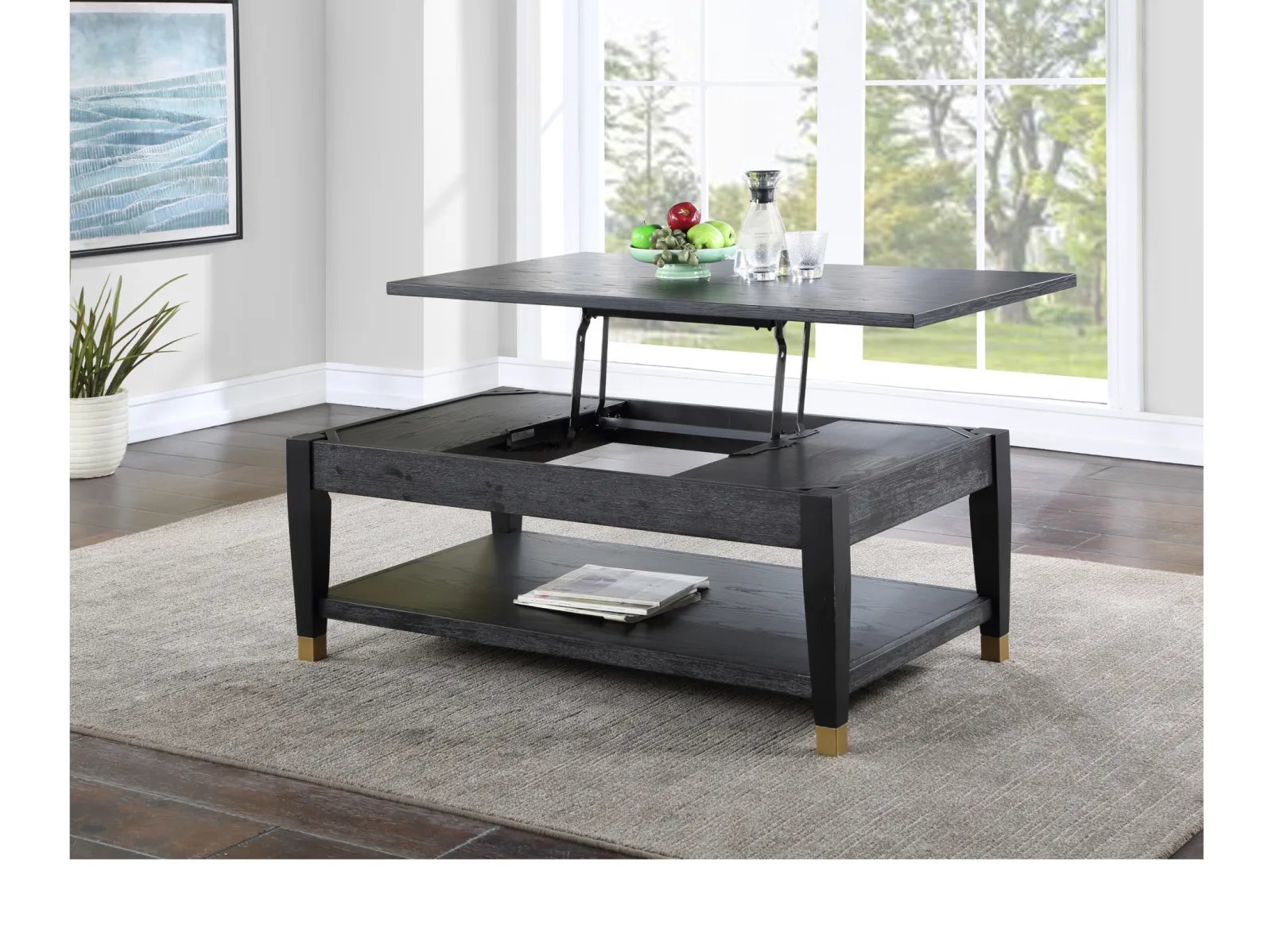 Ymir Lift Top Coffee Table - Image 2