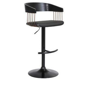 Lantis Swivel Adjustable Height Bar Stool