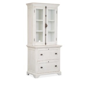 Flagstaff File Cabinet w/ Hutch