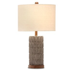 Carson Dark Grey Concrete Table Lamp