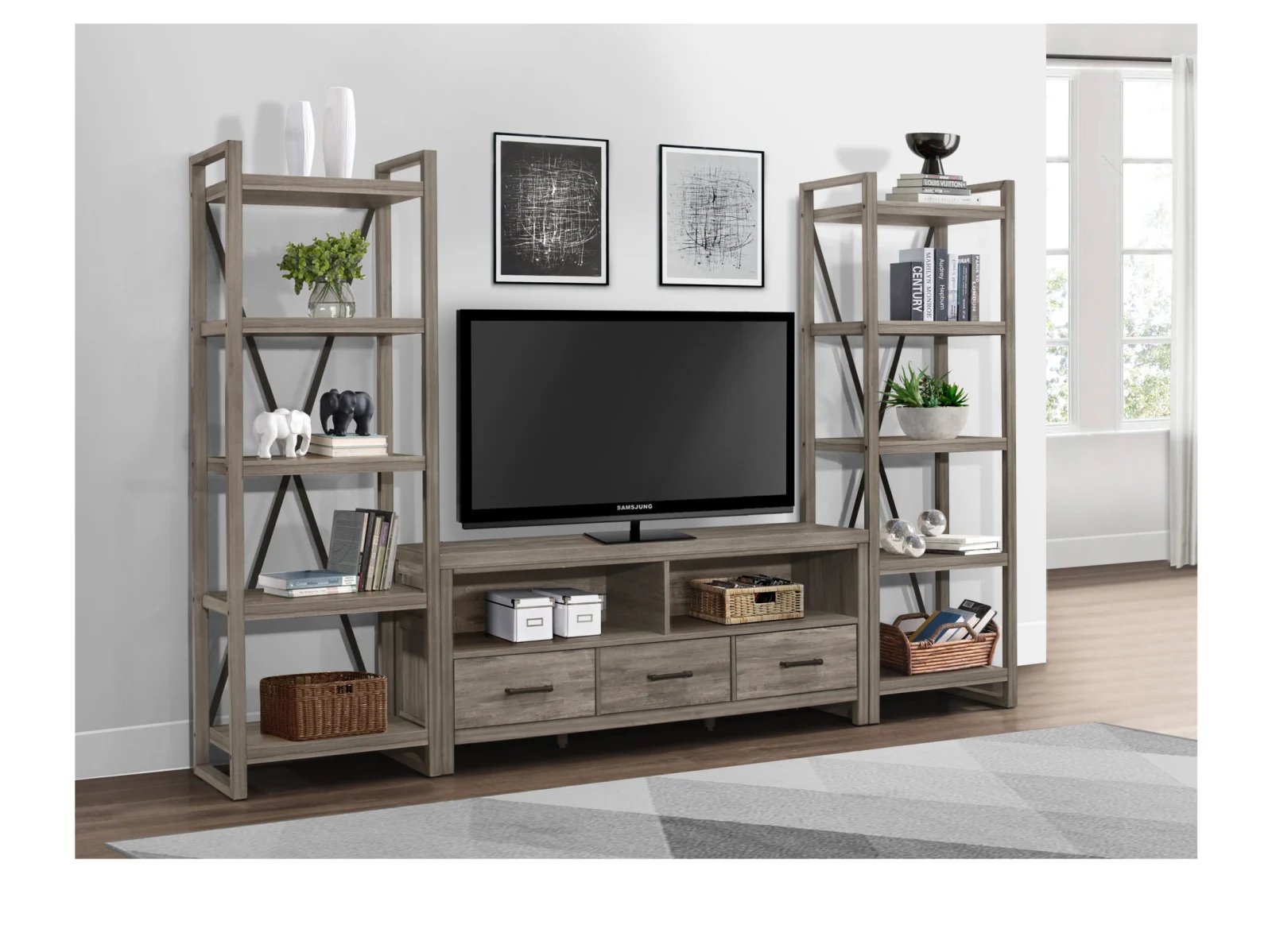 Rockfall 66" TV Stand - Image 4