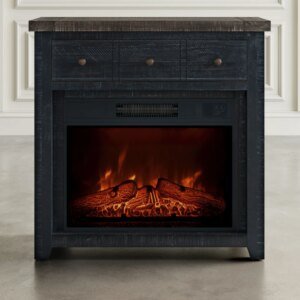 Mount Roan 32" Electric Fireplace TV Stand