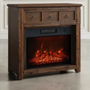 Baker Mills 32" Electric Fireplace TV Stand