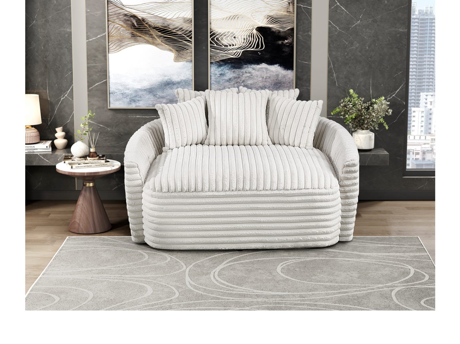 Fellton Oversized Chaise Lounge - Image 2