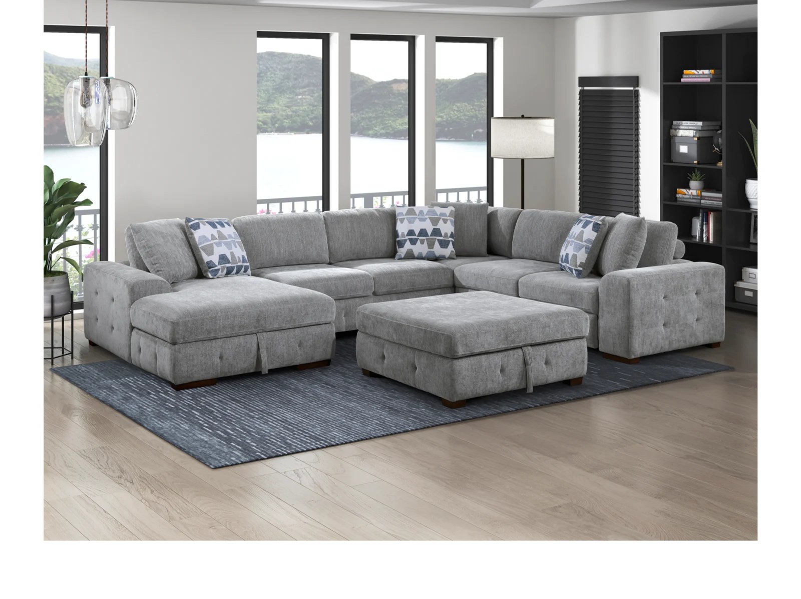 Wyndham 4 Pc. Sectional - Image 9