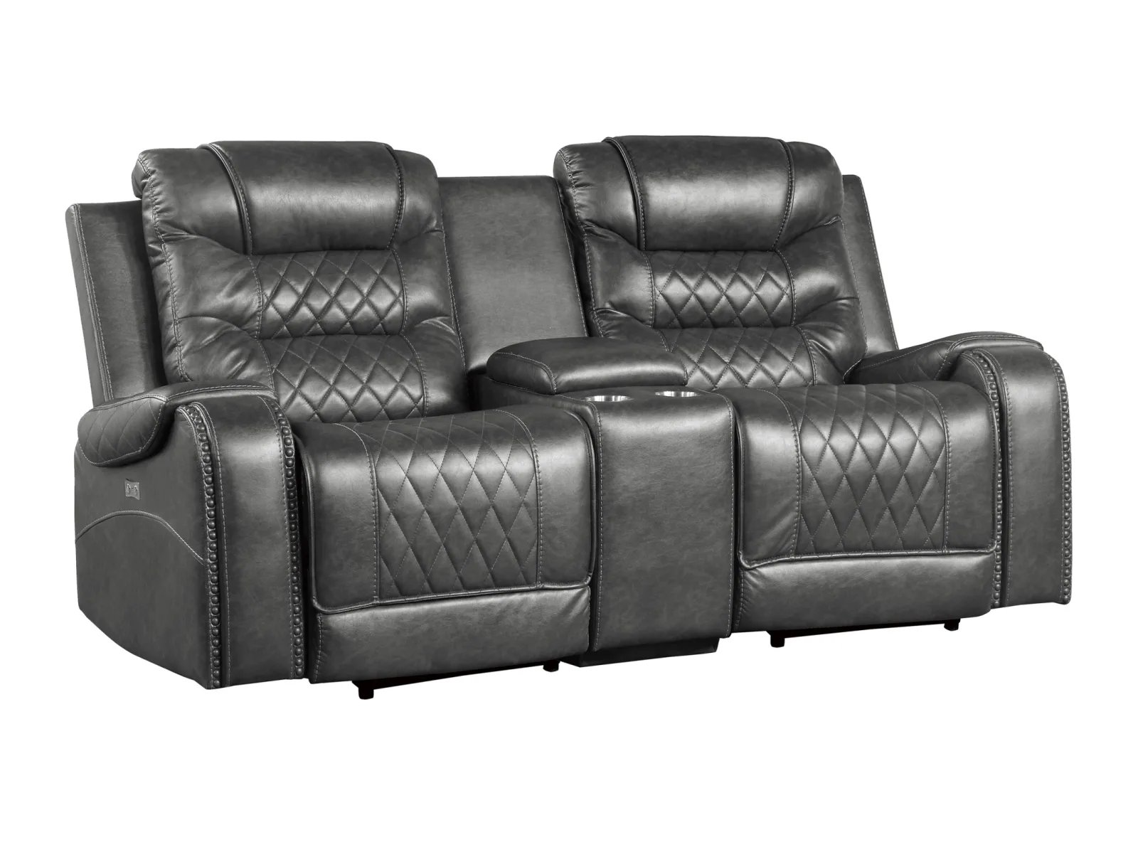 Geoffery Reclining Console Loveseat - Image 9