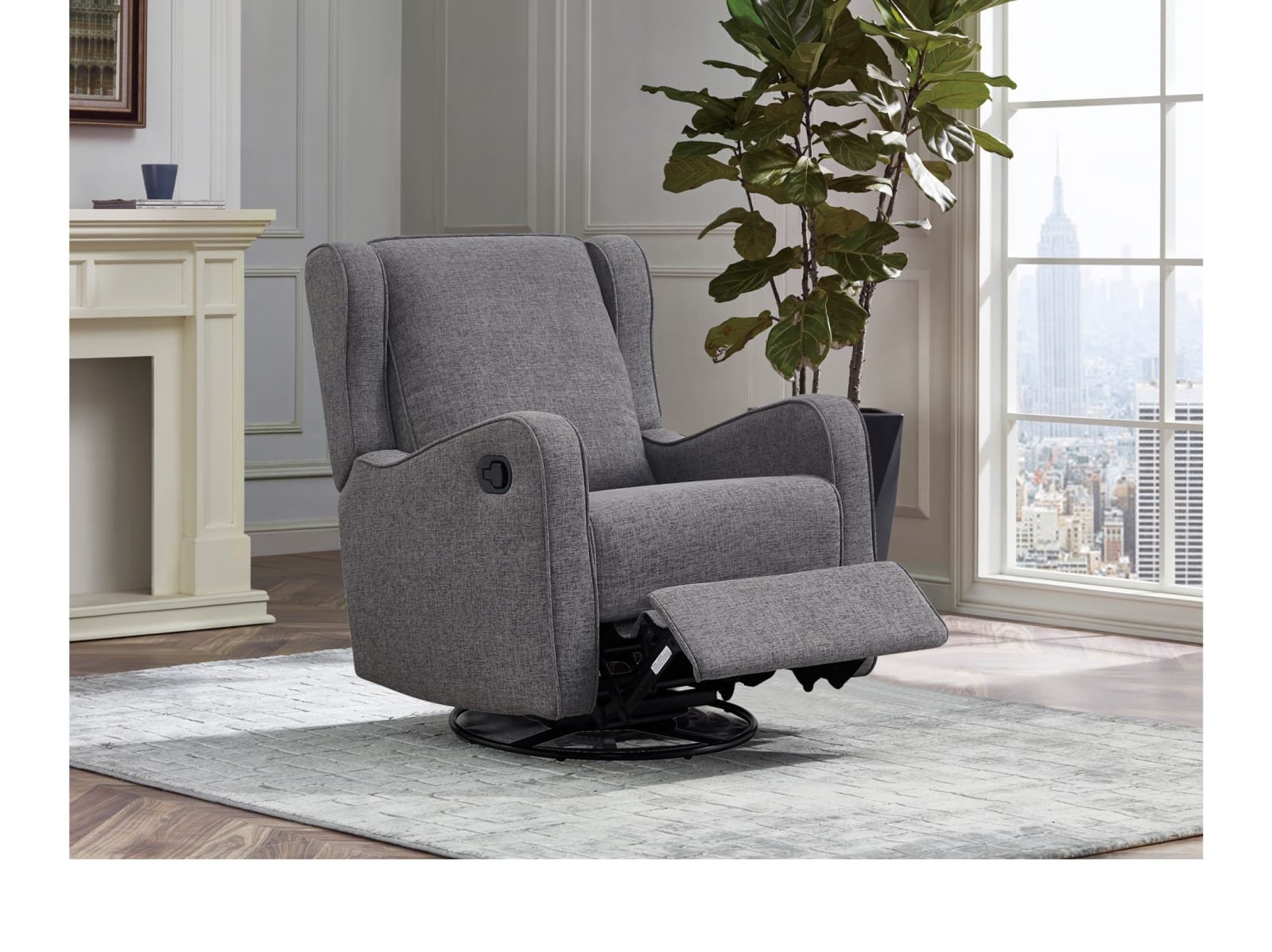 Skipley Swivel Glider Recliner - Image 4