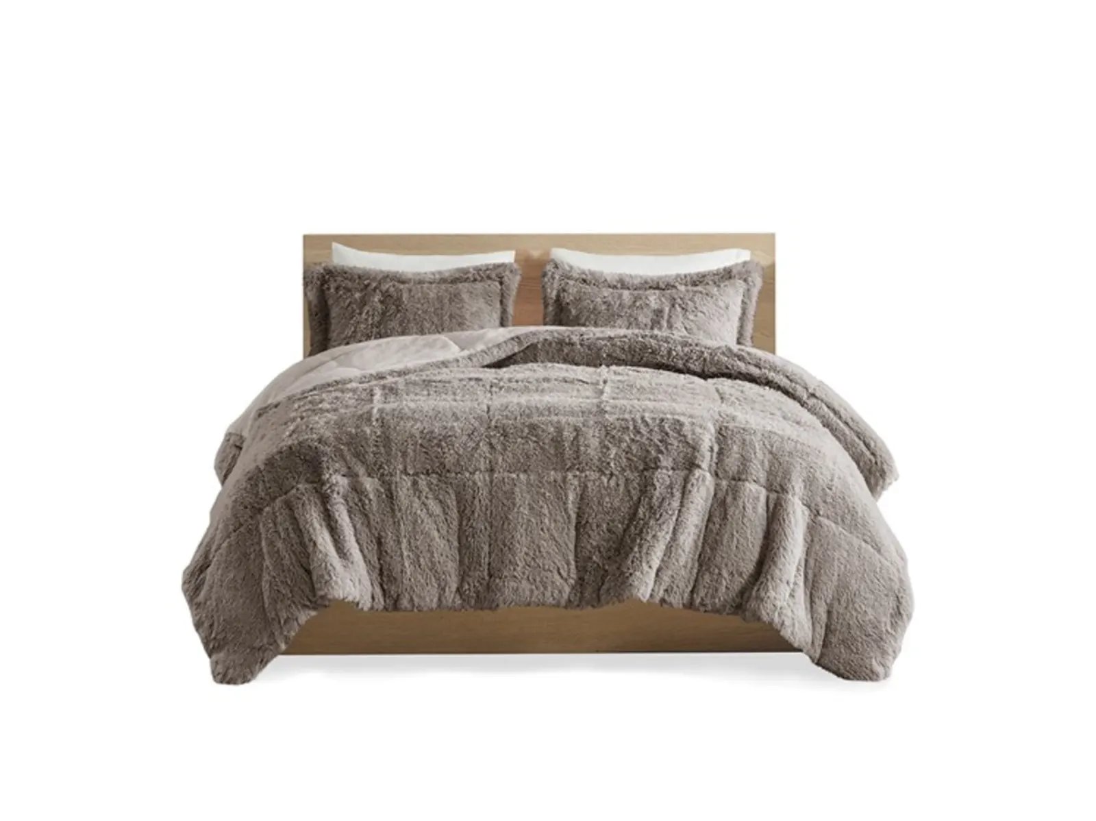 Malea Faux Fur Comforter Set - Image 10