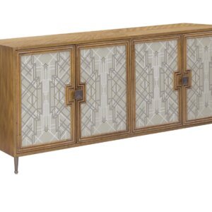 Pulaski Accents Modern 4 Door Storage Console