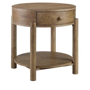 Haziel Round End Table