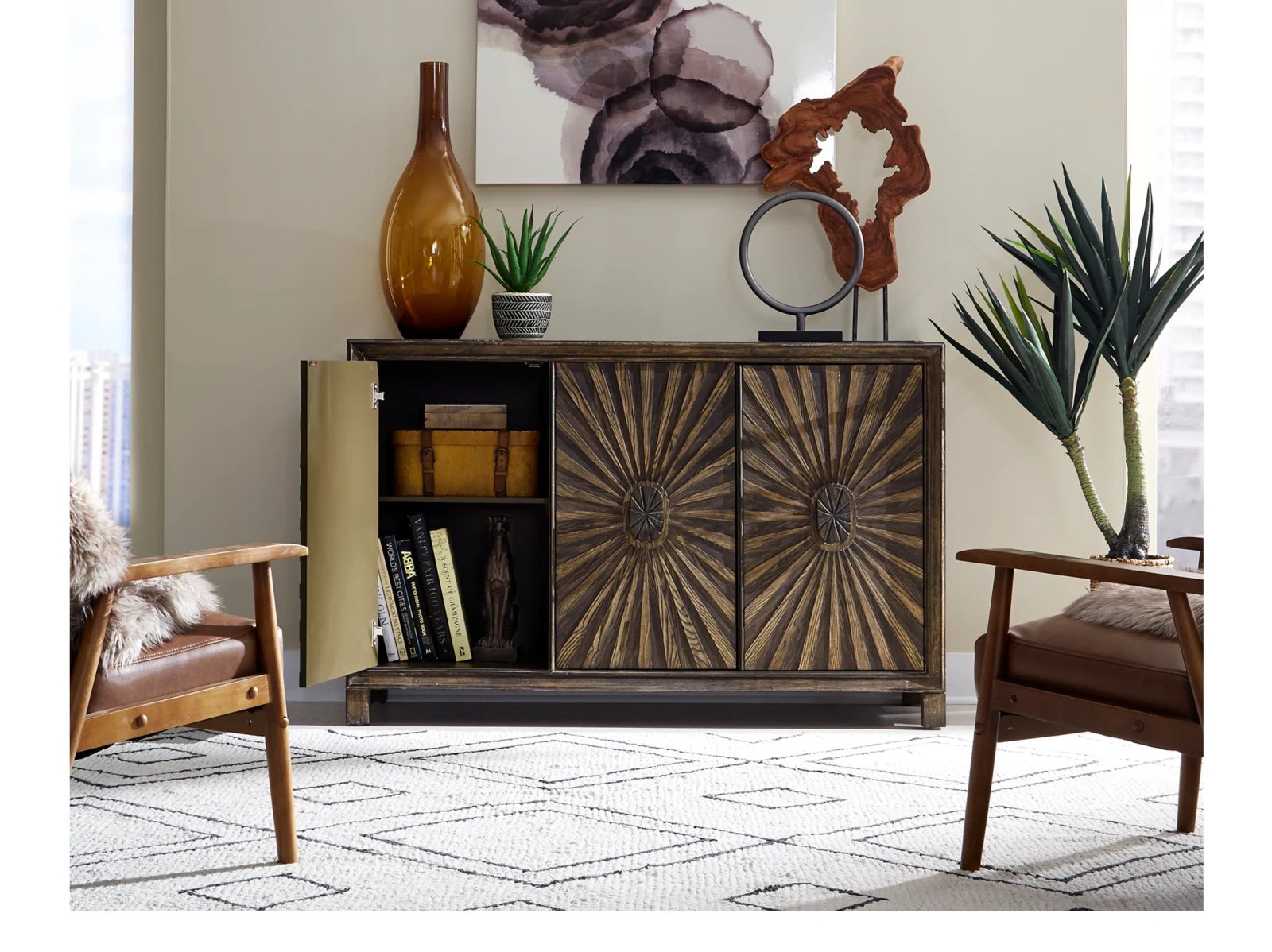 Chauncy 3 Door Accent Cabinet - Image 10