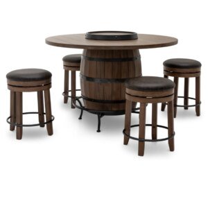 Baker Street 5 Pc. Backless Counter Height Dining Set
