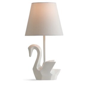 White Swan Table Lamp