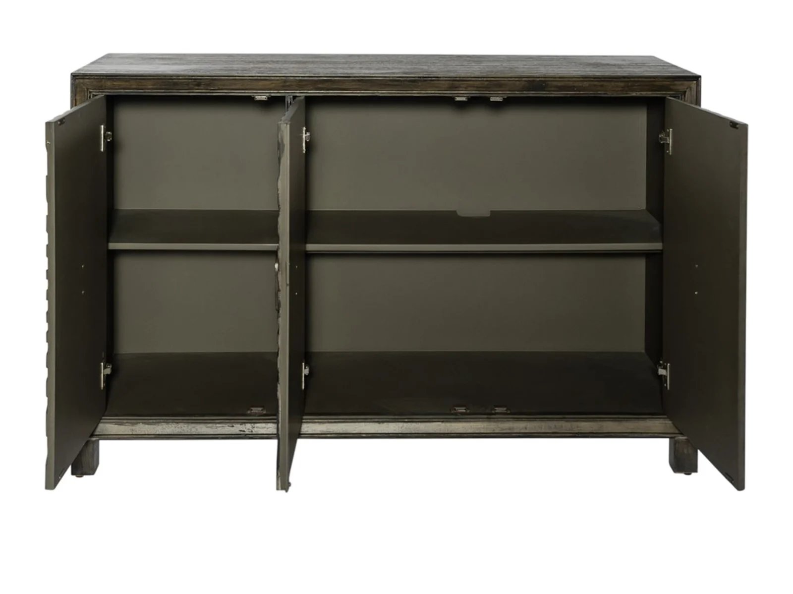 Chauncy 3 Door Accent Cabinet - Image 3