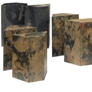 Pulaski Accents Compostela and San Juan Slate Pedestal