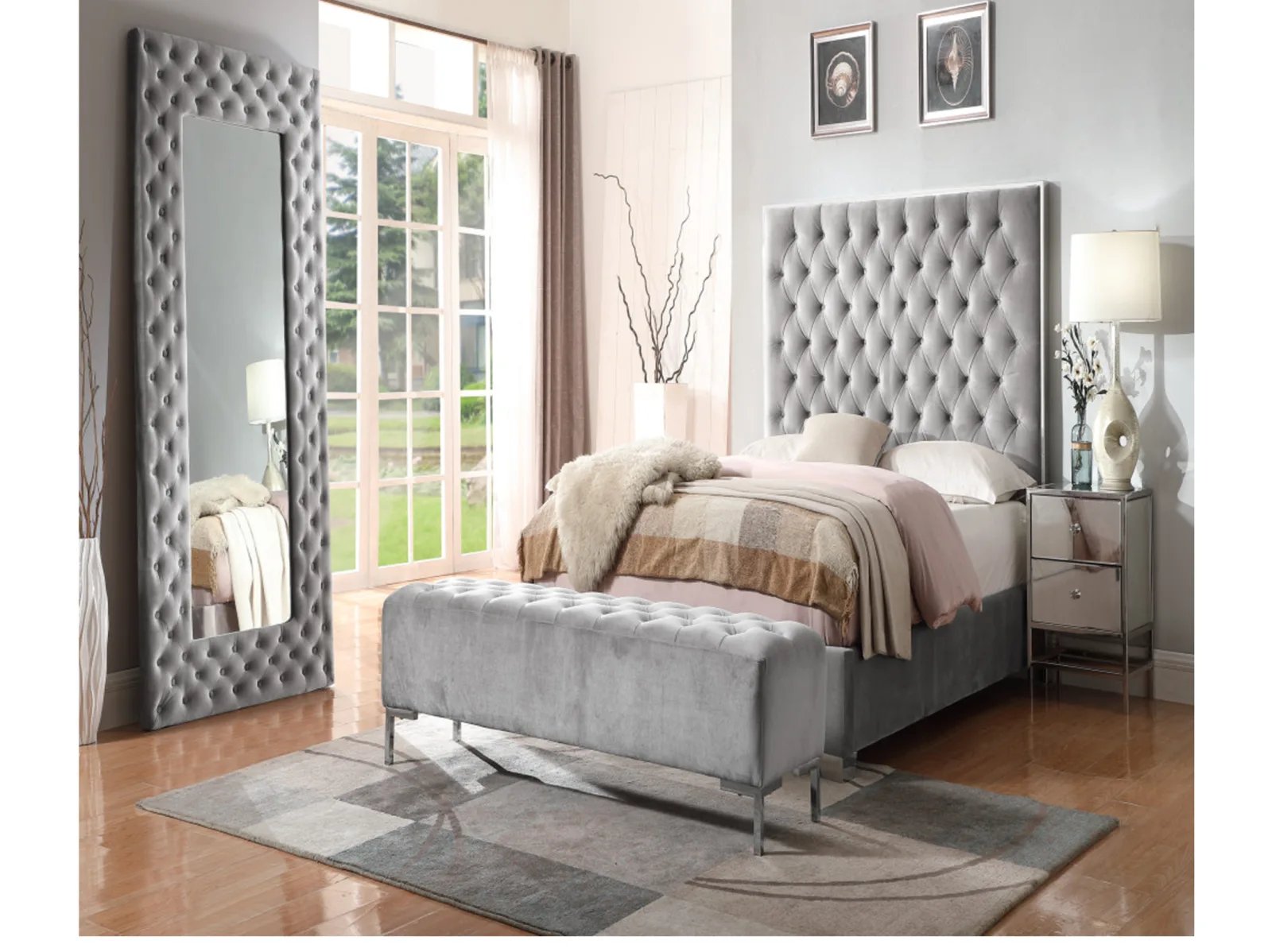 Schaedel Upholstered Bed - Image 8