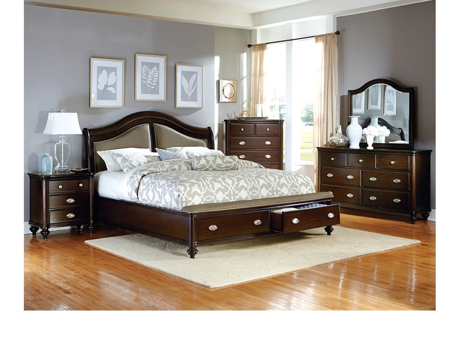 Jemez Upholstered Storage Bed - Image 3