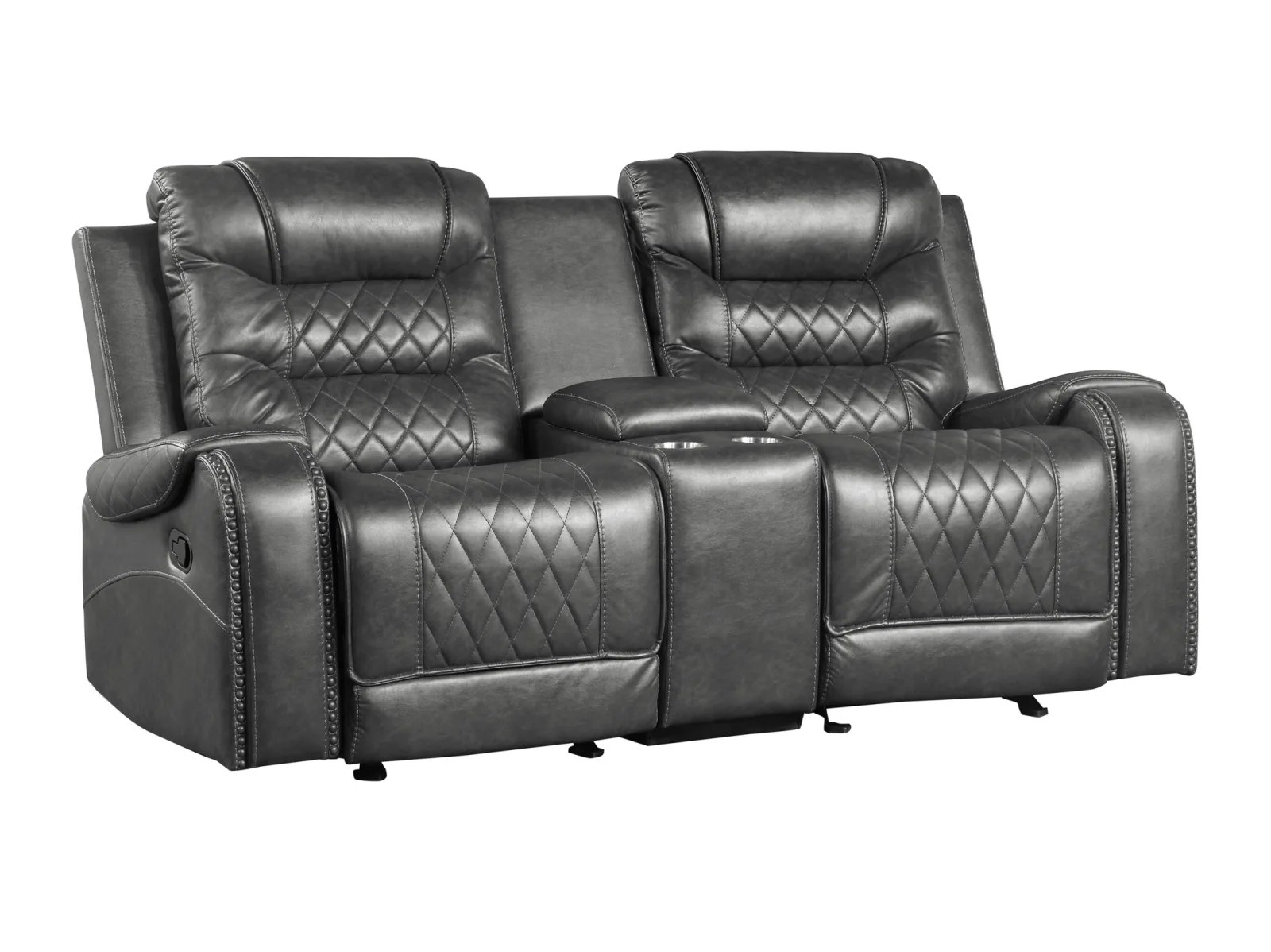 Geoffery Reclining Console Loveseat - Image 8