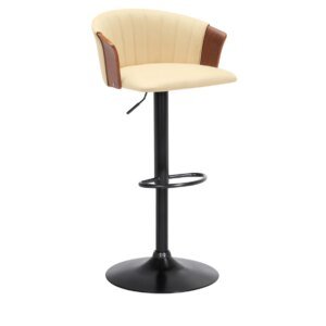 Lacrosse III Swivel Adjustable Height Bar Stool