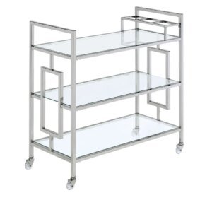 Lucent Serving Bar Cart