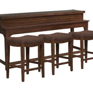 Antwi 4 Pc. Bar Table Set w/ Backless Barstools