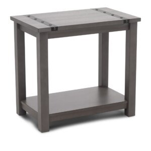 Gunsmoke Chairside End Table
