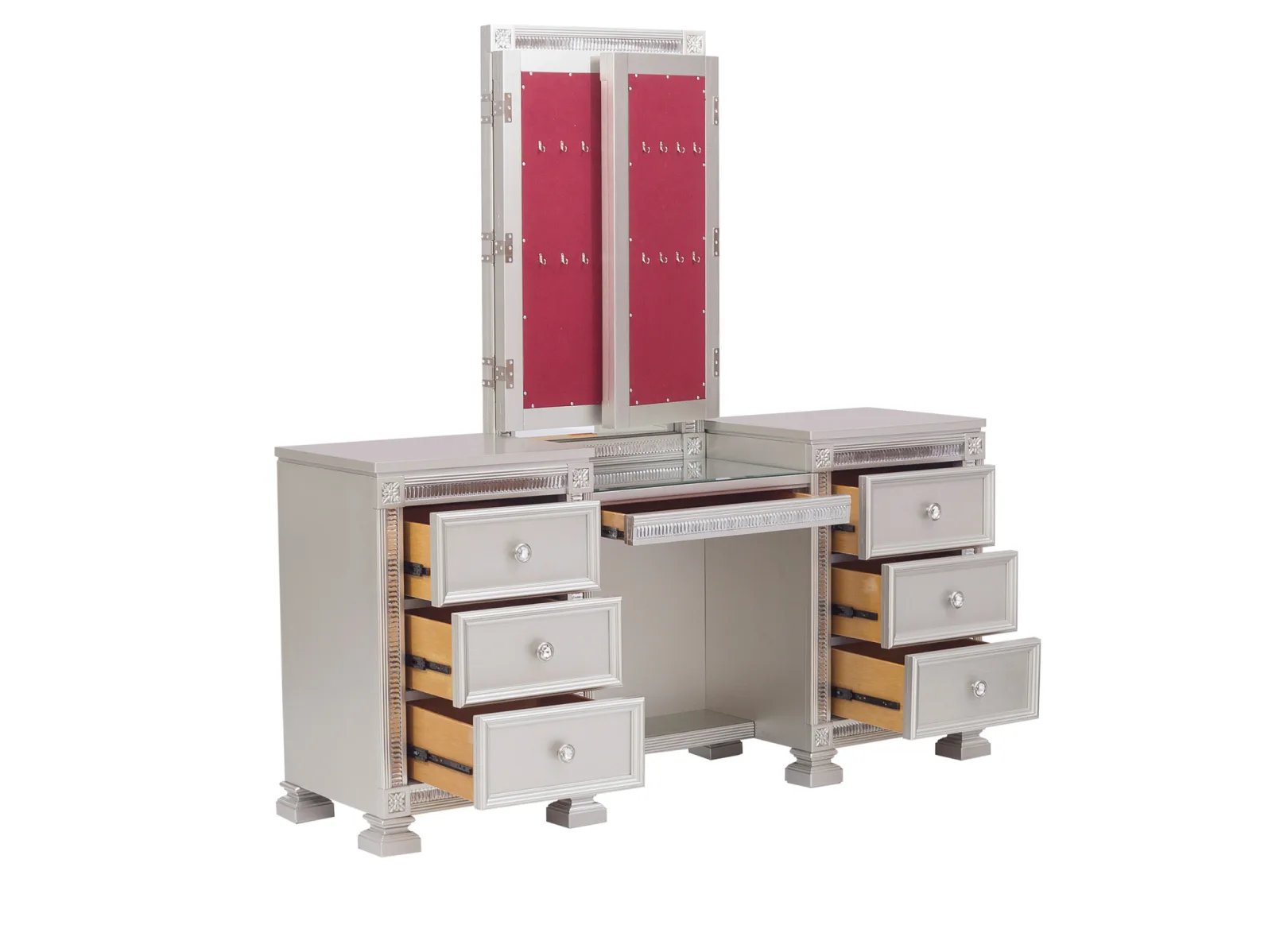 Sorrel Vanity Dresser with Mirror - Image 6