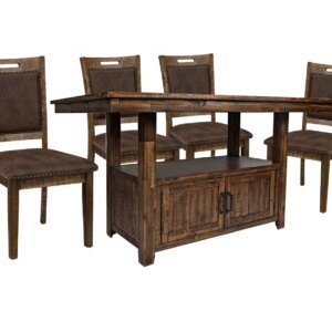 Cavendish 5 Pc. Adjustable Dining Room Set w/ Side Chairs