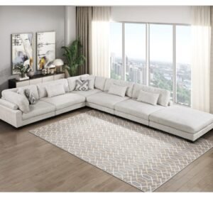 Tinsley 6 Pc. Double Wedge Sectional w/ Ottoman