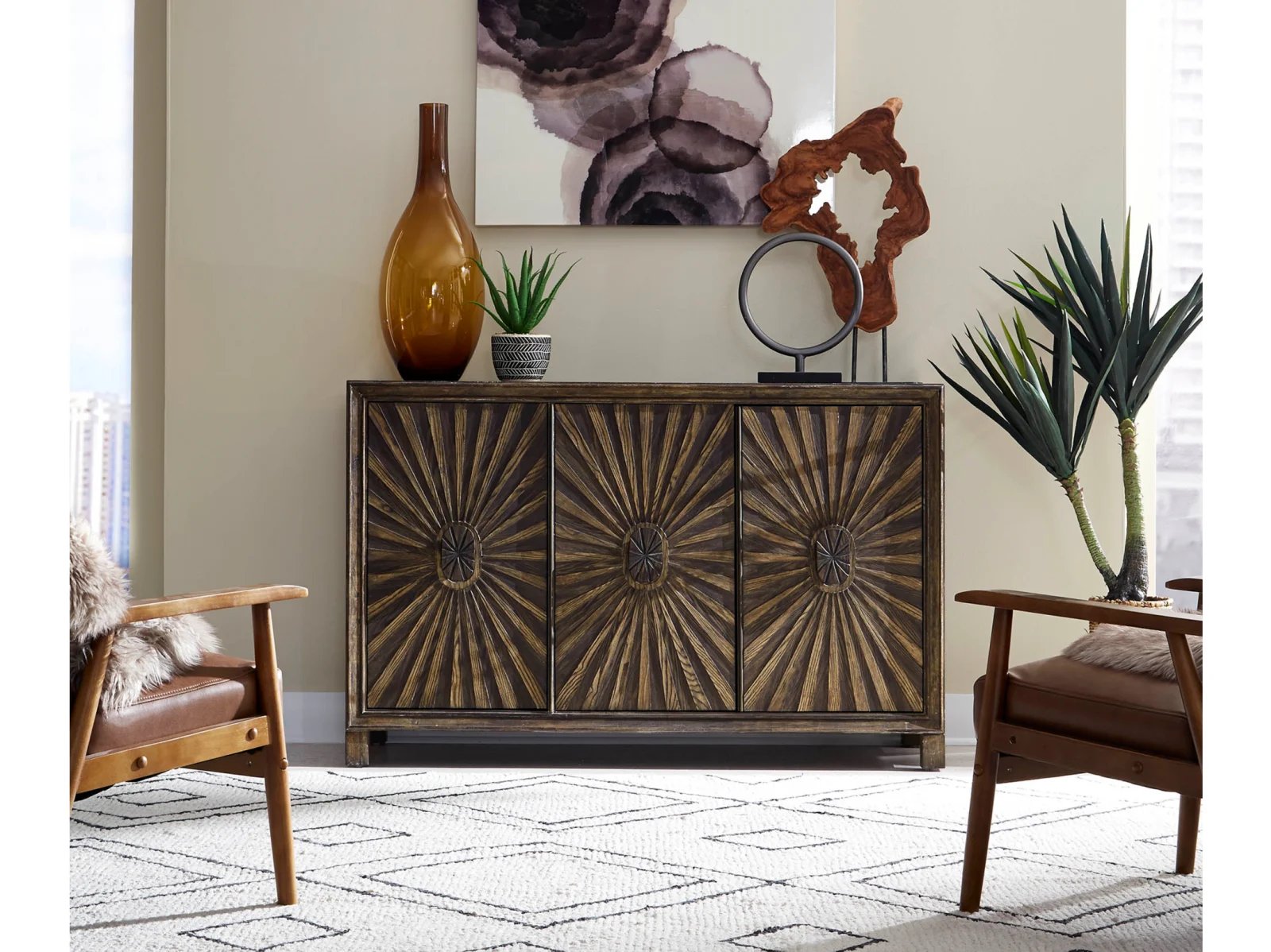 Chauncy 3 Door Accent Cabinet - Image 9