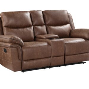 Reinholds Reclining Console Loveseat