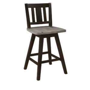 Fideo Slat Back Bar Stool