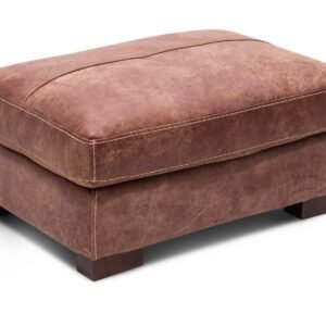 Grand Outback Leather Ottoman