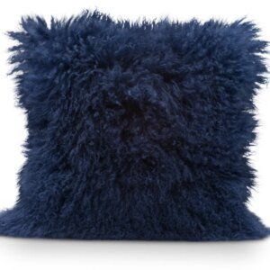Tibetan Indigo Throw Pillow