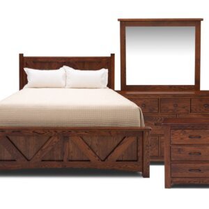 Superior 4 Pc. Panel Bedroom Set