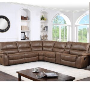 Loughman 6 Pc. Reclining Sectional