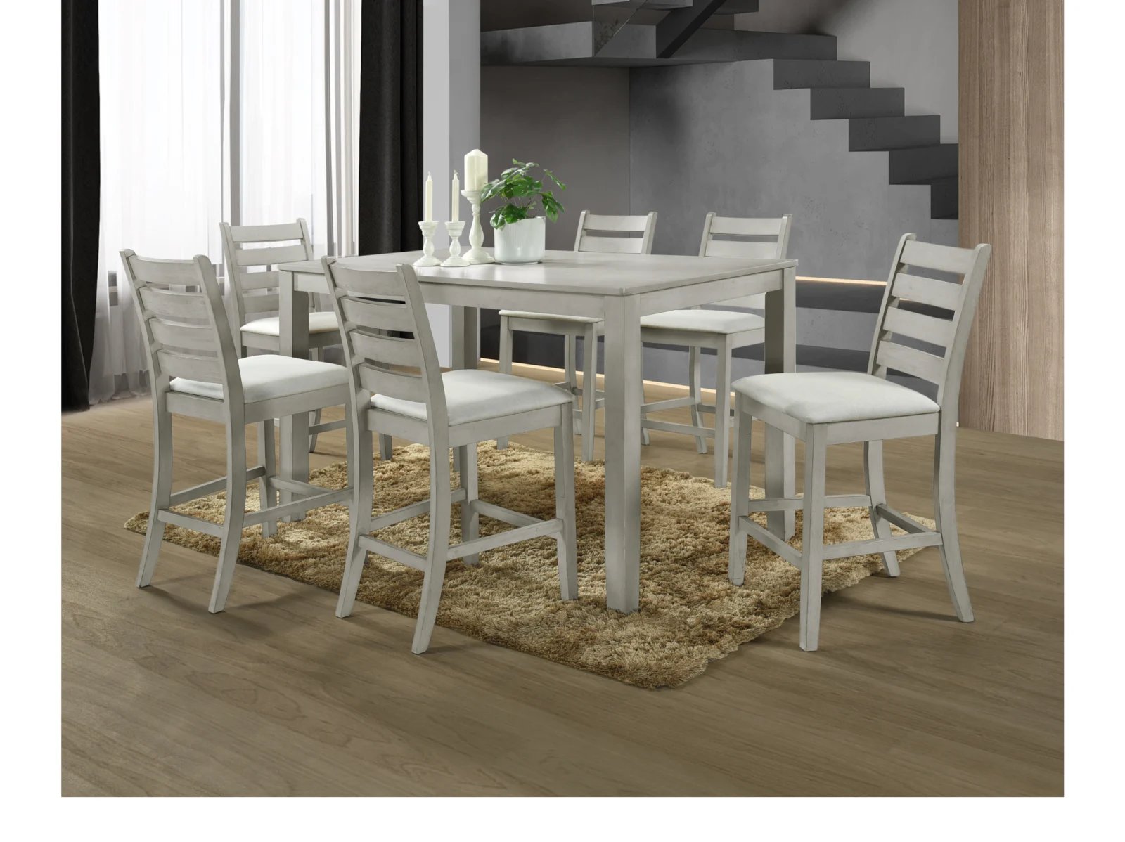 Parrish 5 Pc. Counter Height Dining Set