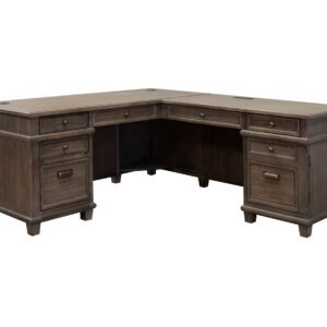 Carter Pedestal L-Shaped Desk