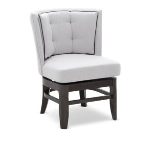 Lennon Upholstered Swivel Dining Chair
