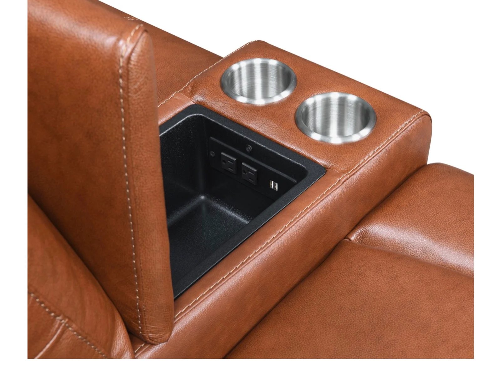 Navarro Power Reclining Loveseat - Image 9