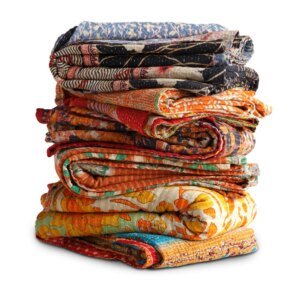 Kantha Throw